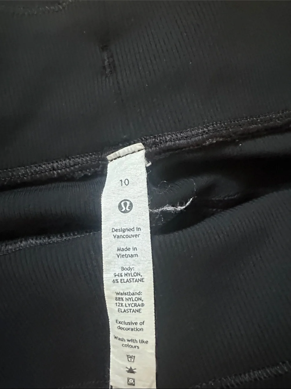 lululemon athletica Black Athletic Drawstring Joggers